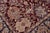 Shabby Chic Shabby Chic Floral 1990's Pak-Persian Red/Blue Wool Rug - 6'1'' X 8'9'' For Sale - Image 3 of 9