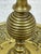 Metal Antique Brass Candle Holders For Sale - Image 7 of 8