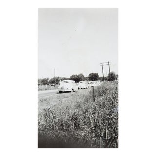 1947 Road Trip to Humansville Missouri Snapshot Photograph For Sale