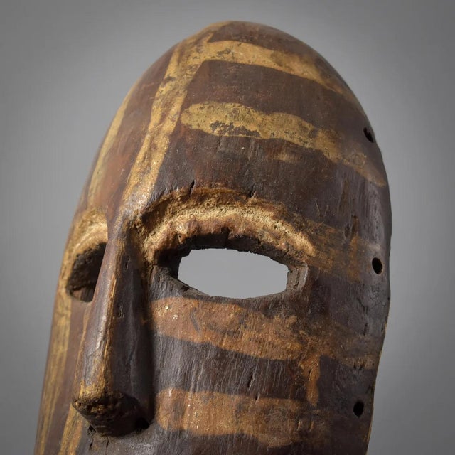 Early 20th Century Kongo Ndunga Mask on Custom Stand For Sale - Image 4 of 12
