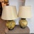 Late 20th Century Botanical Ceramic Ginger Jar Table Lamps - a Pair For Sale - Image 9 of 12