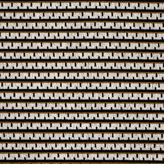 Sample - Schumacher x Stephanie Seal Brown Struktur Epingle Fabric in Moonstone For Sale