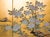 Japanese "White Peony", Japanese Late Showa Era Painted Byobu Screen For Sale - Image 3 of 18
