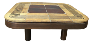 Mambo Model Coffee Table by Roger Capron, 1974