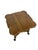 Early 20th Century Tiger Oak Barley Twist Table With Glass Ball & Claw Feet For Sale In Philadelphia - Image 6 of 17