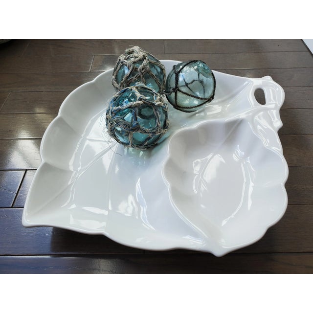 Beautiful and minimalist 1980's Studio Nova porcelain serving tray from Japan. This line was made to elevate every day...