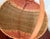 Bunny Williams Home 1980s Woven Watermelon Basket With Bentwood Handle, Signed For Sale - Image 4 of 6