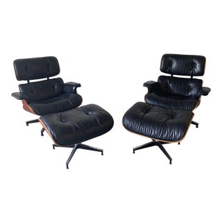 Eames for Herman Miller Lounge Chair and Ottoman For Sale