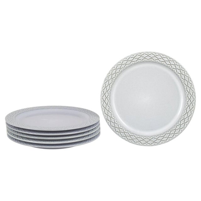 1970s Dinner Plates by Jens Harald Quistgaard for Kronjyden / Bing & Grondahl, 1970s, Set of 6 For Sale - Image 5 of 5