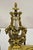 Antique French Empire Neoclassical Bronze Figural Lyre Harp Andirons - A Pair For Sale - Image 4 of 12