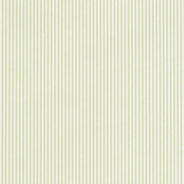 Contemporary Sample - Schumacher Newport Stripe Wallpaper in Willow For Sale - Image 3 of 3