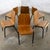 Brown Late 20th to Early 21st Century Modern Walnut Molded Plywood Chairs Stackable Connectable Refinished Set of 6 For Sale - Image 8 of 18