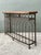 Late 20th Century Vintage Twisted Wrought Iron Console Table For Sale - Image 5 of 12