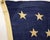 1900 - 1909 Rare Antique American Flag 46 Stars Circa 1908 All Sewn Wool Great Condition and Natural Fade Size 5’x8’ For Sale - Image 5 of 12