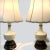 Victorian 1940s West Germany Bavarian Bristol Gold Gilded Vintage Table Lamps - a Pair For Sale - Image 3 of 9