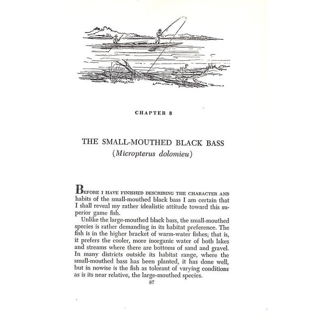 "The Contemplative Angler" Book 1948 Wall, Roy For Sale - Image 10 of 12