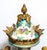 Mid 19th Century Palatial French Ormolu-Mounted Sevres Porcelain Hand-Painted Vase and Cover For Sale - Image 18 of 18