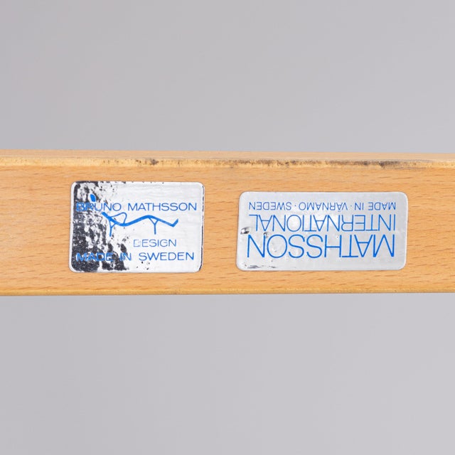 1980s Bruno Mathsson Maria Flap Table Drop Leaf for Mathsson International, Värnamo, Sweden For Sale - Image 9 of 9