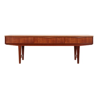 Danish Teak Lowboard, 1970s For Sale