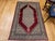 Persian Vintage Persian Qum Area Rug, Hand-Knotted Silk, Herati Medallion Pattern, Ivory & Red, 4x6 For Sale - Image 3 of 16