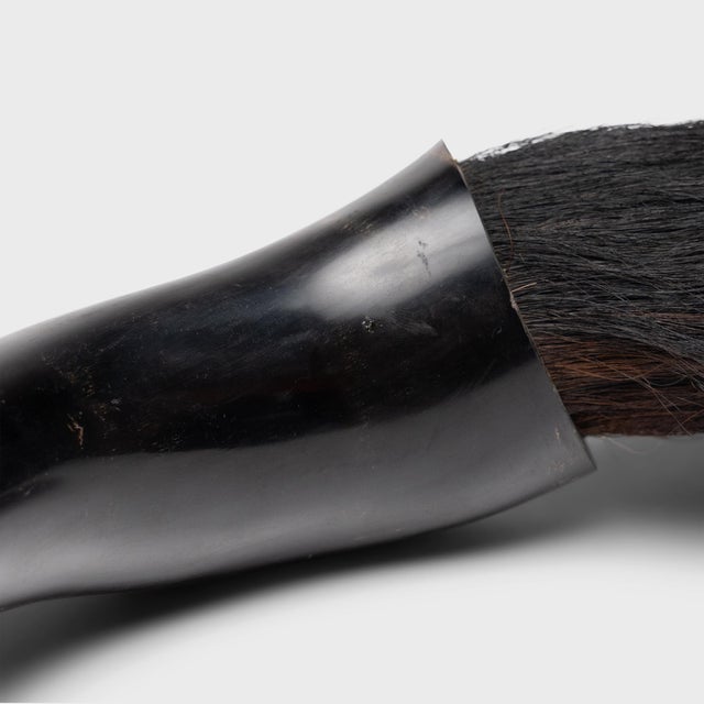 Chinese Chinese Buffalo Horn Calligraphy Brush, C. 1900 For Sale - Image 3 of 4