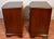 1940s Vintage Ethan Allen Regency Style Mahogany Pair of Nightstands For Sale - Image 12 of 13