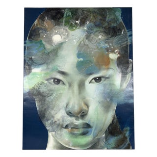 Silawit Poolsawat, Asian Beauty, 2000s, Acrylic Painting on Canvas, Framed For Sale