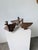 Metal Brutalist Folk Art Bird Candlesticks, 1950s, Set of 3 For Sale - Image 7 of 18