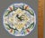 Late 20th Century Fitz & Floyd 4 Hand Painted "Ricamo" Rooster Salad Dessert Luncheon Plates For Sale - Image 5 of 7