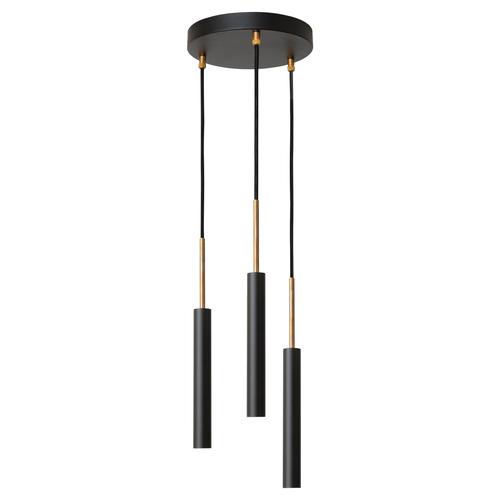 Black Brass STAV 3 Ceiling Lamp by Johan Carpner for Konsthantverk For Sale - Image 11 of 11