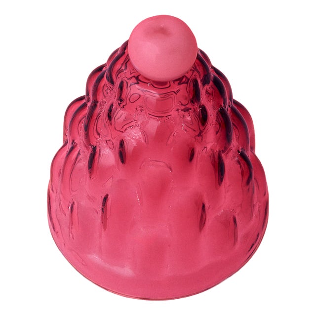 JELLO H Hand-Blown Glass Cloche by Studio Berg For Sale