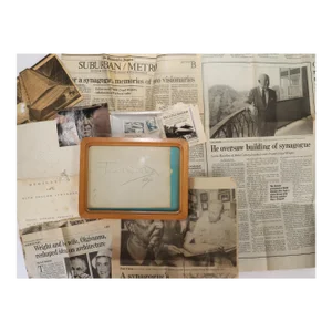 Frank Lloyd Wright Autograph & Associated Memorabilia - Beth Sholom
