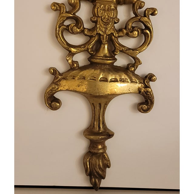 Mid 20th Century Mirrored Sconce For Sale In Los Angeles - Image 6 of 7