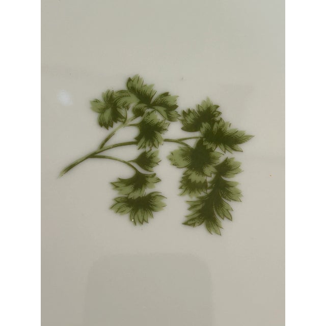 1970’s Andrea by Sadek “Parsley” Quiche Tart 10”Baking Dish For Sale In New Orleans - Image 6 of 7