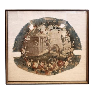 1700s Custom Hut Framed Tapestry For Sale