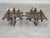 Czech Cubist Brass Wall Lights, Czechoslovakia, 1920s, Set of 2 For Sale - Image 6 of 13