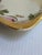 Ceramic Antique 1880s Limoges France Cottage Bon Bon Basket With Handle, Hand-Painted Floral Design With Heavy Gold Trim For Sale - Image 7 of 17