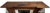 Late 19th Century Antique Hand Carved Walnut Mantel For Sale - Image 5 of 9