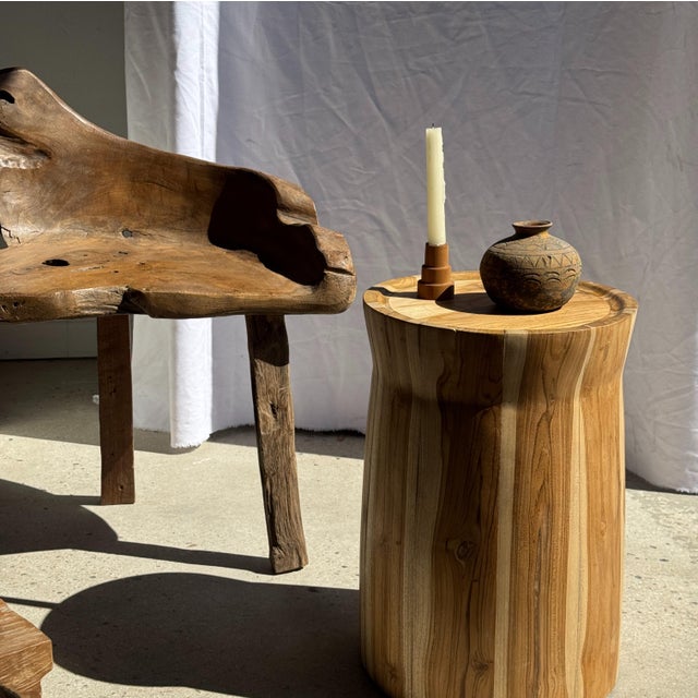 Side Table in Suar Wood, in Very Good conditions. Designed from 2000