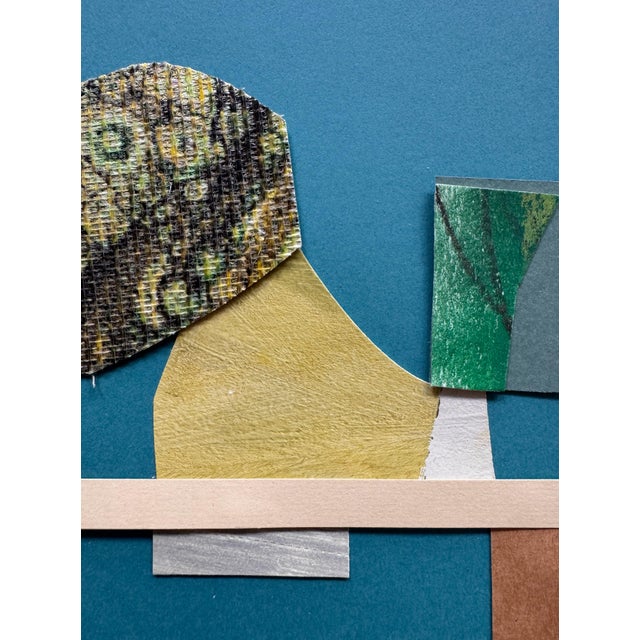 2020s "Pop Music 1" Original Mixed-Media Collage on Paper by Zac Woodiel For Sale - Image 5 of 9