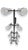 Jonathan Browning Studios Contemporary Jonathan Browning Valette Solid Brass Linear Chandelier For Sale - Image 4 of 6