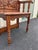 Antique Edwardian American Tiger Oak Mirrored Hall Tree Seat With Carved Motifs For Sale - Image 6 of 12