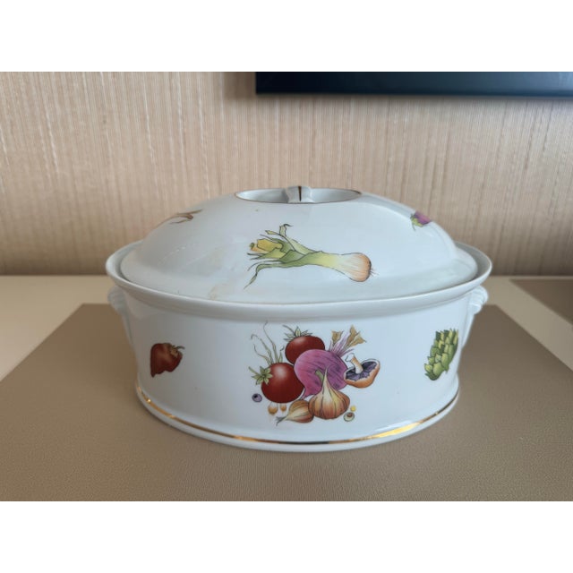 Art Deco Louis Lourioux Oval Covered Casserole Lol24 For Sale - Image 3 of 5