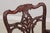 Wood Set of 4 Maitland Smith Georgian Mahogany Armchairs For Sale - Image 7 of 17
