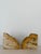 Late 20th Century Vintage Sculptural Petrified Wood Bookends - A Pair For Sale - Image 5 of 11