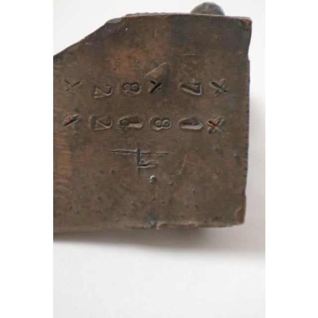 Surrealist Bronze Sculpture Act of Female and Male Signed Candle Holders , 1980 For Sale - Image 12 of 15