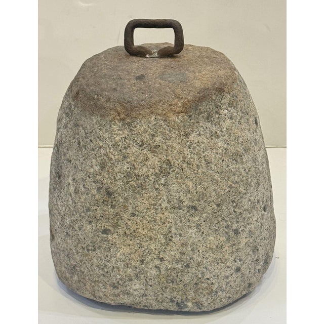 English English Granite Tethering Stone or Weighing Element For Sale - Image 3 of 9