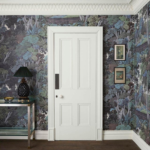 English PLANTASIA Wallpaper - Amazonite For Sale - Image 3 of 3