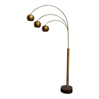 Brass Floor Lamp from Reggiani, 1970s For Sale