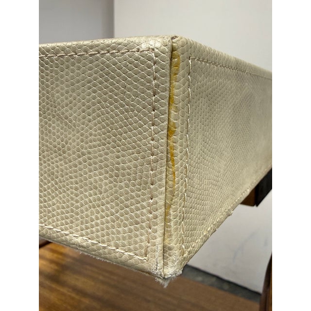 Contemporary Faux Shagreen Serving Tray For Sale - Image 12 of 12